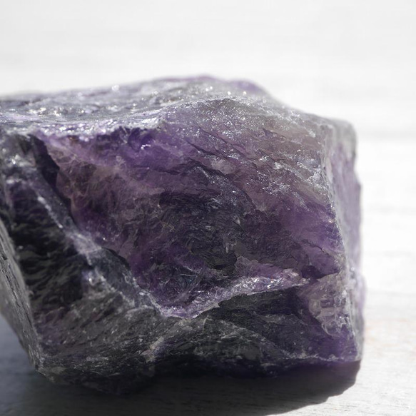 天然石アメジスト約40g(ブラジル産)約44×33×26mm原石紫水晶ラフロック穴なし鉱物[am-220418-05] 11枚目の画像