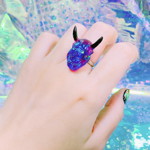 ラスボス級( ゜Д゜；)非加熱天然スフェーン　S925PGフリーサイズリング NAGAE+（ナガエプリュス）TIN BREATH Ring リング | LIVING MOTIF