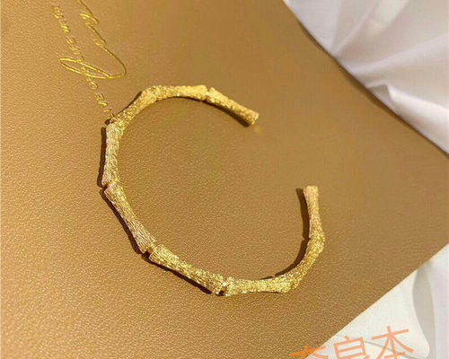 24K 24金　猫爪 開口 ブレスレット 足金999刻印入り 24K 24金猫爪 開口 ブレスレット 足金999刻印入り