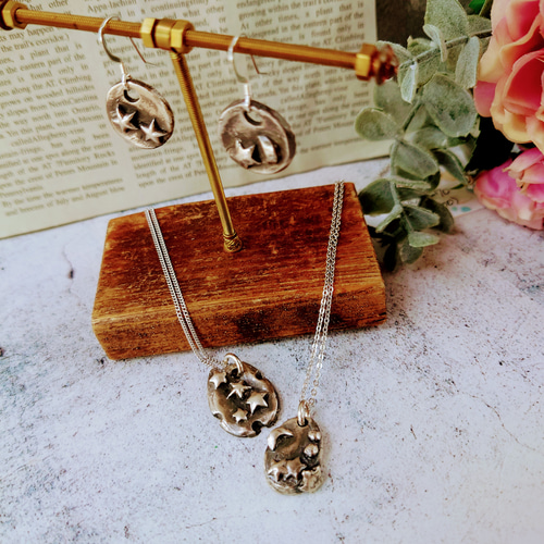 新作WEEK2022】【お試し価格】【1点もの】星のかけらのネックレス