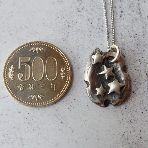 新作WEEK2022】【お試し価格】【1点もの】星のかけらのネックレス