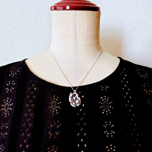 新作WEEK2022】【お試し価格】【1点もの】星のかけらのネックレス