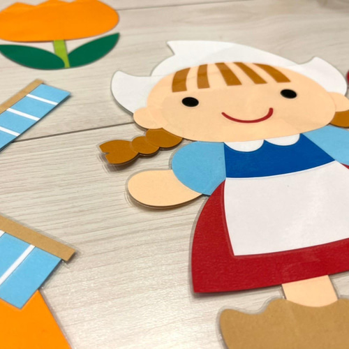 男の子　女の子　壁面 男の子女の子壁面 壁面 その他素材 HIRO 通販 13793810｜Creema