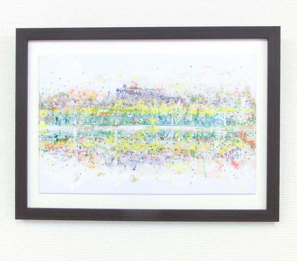 天国みたい「絵画」A4サイズ原画