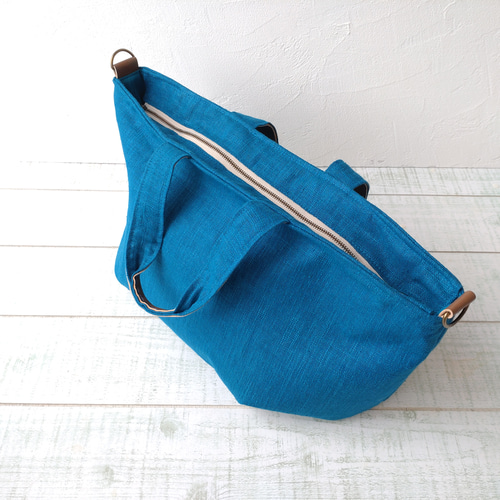 トルクメニスタンのハンドメイドバッグ トルクメニスタン製 トートバッグ ベージュ - メルカリ