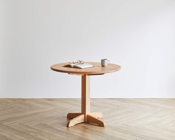 ラウンドテーブル 90丸 ダイニングテーブル manuf（マニフ） 通販