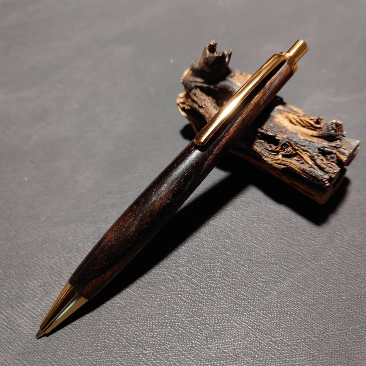 黒柿 ウッドシャープペンシル【送料・ギフトボックス無料・当日発送】15