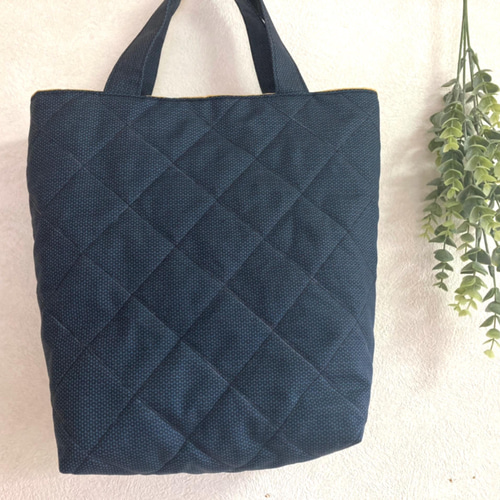 大島紬 パッチワークキルト おしゃれなトートバッグ トートバッグ