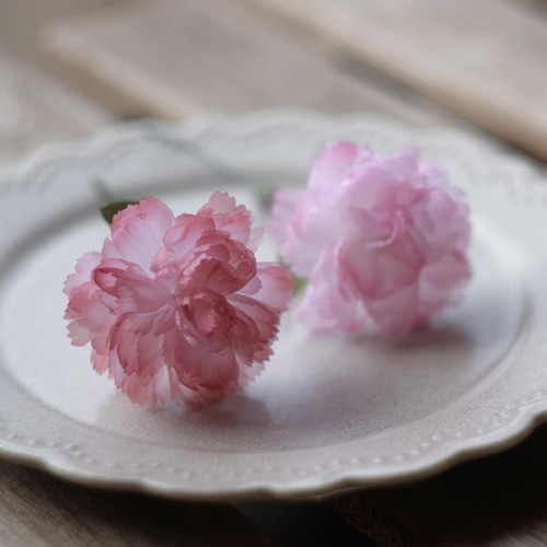 布花 カーネーション | はんなの日記＊布花などなど