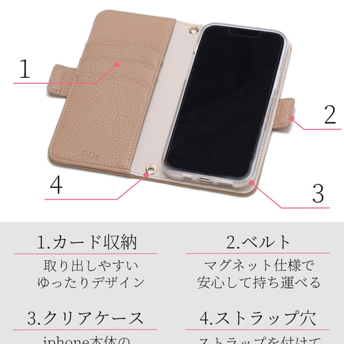 iphoneケース 手帳型 カード収納 13 12 pro スマホケース 13Pro