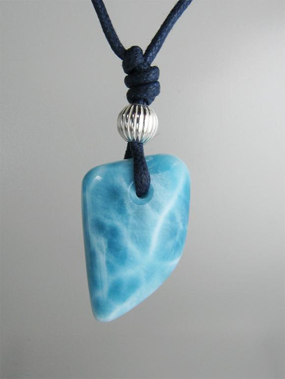 イルカのいる海  naked156 ラリマー  ペンダント simple【送料無料】いるか ドルフィン