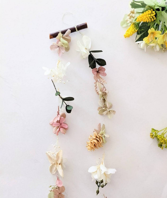 2.フラワーガーランド、フラワーモビール 2.フラワーガーランド、フラワーモビール