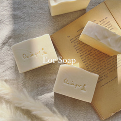 【人気No. 1】酒粕石鹸　 L'or Soap ホホバオイル　アルガンオイル　オーガニック【1個】 4枚目の画像