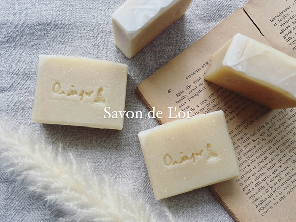 【人気No. 1】酒粕石鹸　 L'or Soap ホホバオイル　アルガンオイル　オーガニック【1個】 2枚目の画像