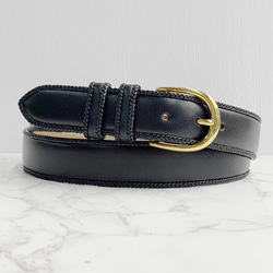 日本製 センザンコウ 穿山甲 牛革 コンビ 上質 ベルト