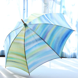晴天和雨天的陽傘“與天空敬酒的日子”（和服和衣服都適用） 第2張的照片