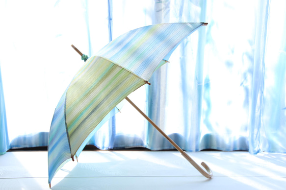 晴雨兼用日傘『空と乾杯する日』（着物にも洋服にも） 13枚目の画像