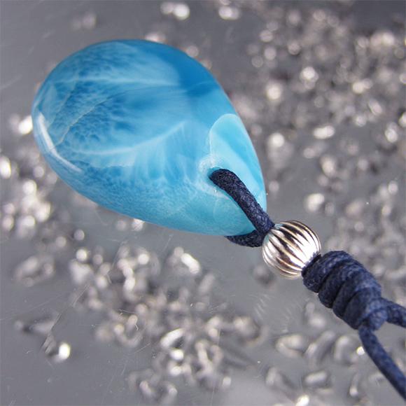 イルカのいる海  naked186 ラリマー  ペンダント simple【送料無料】いるか ドルフィン