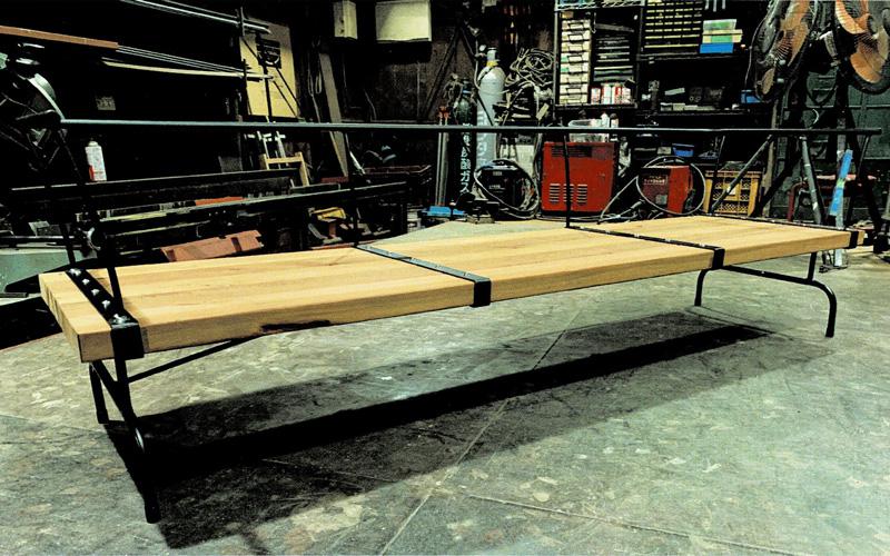 アイアンベンチソファ