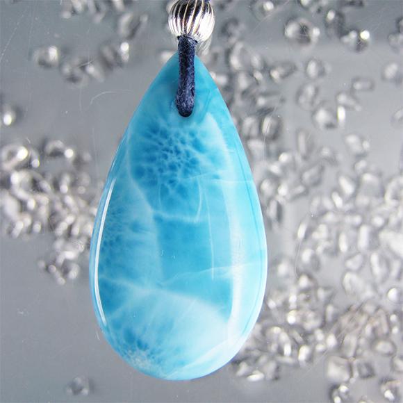 イルカのいる海  naked192 ラリマー  ペンダント simple【送料無料】いるか ドルフィン