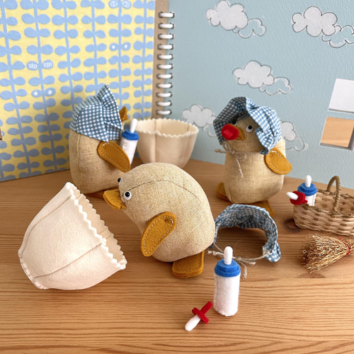 【限定お値下げ】アーティストベア　Little Cottageさま　アヒルちゃん 限定お値下げ】アーティストベア Little Cottageさま アヒルちゃん ≪8