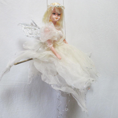 sold M 人形付 妖精人形さん 着せ替えには向きません 29cm 小物