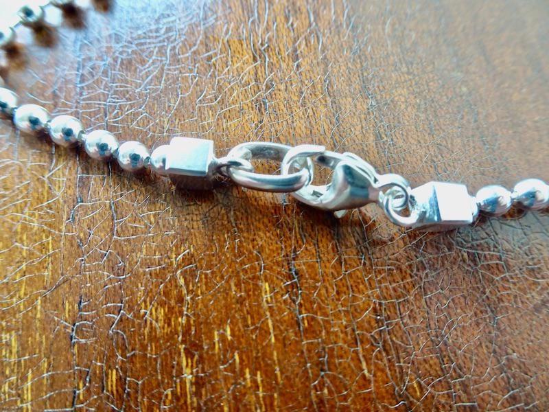 仁尾彫金『３mmボールチェーン50cm』516