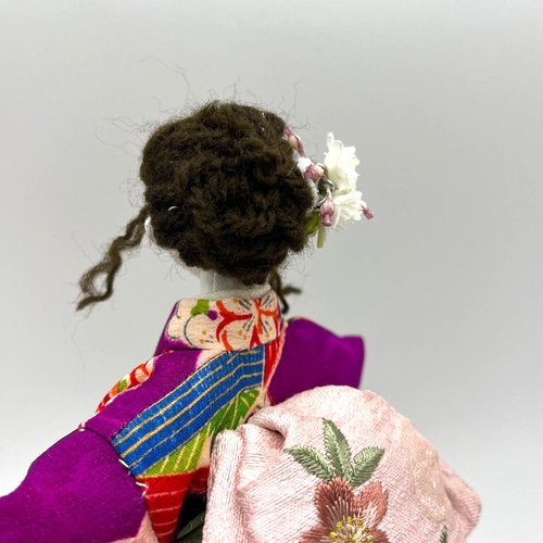 着物リメイク ミニチュア (マネキン・スタンド・小物込み) 立体