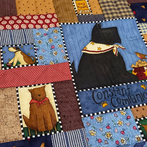 ハンドメイド パッチワーク アメリカンカントリー わんちゃん ハンドメイド パッチワーク アメリカンカントリー わんちゃん