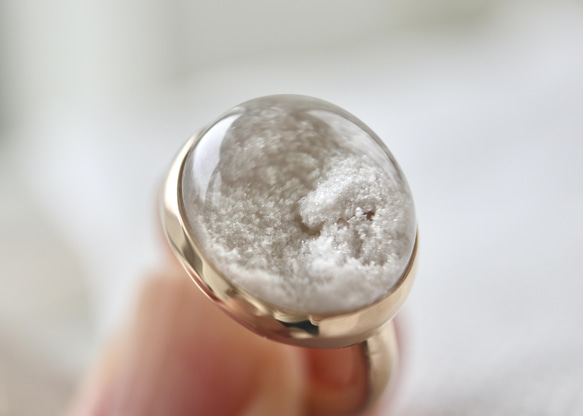 K10[earth garden quartz]ring 5枚目の画像