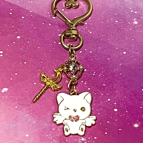 花束♡白猫ちゃん♡パーツやチャームに♪
