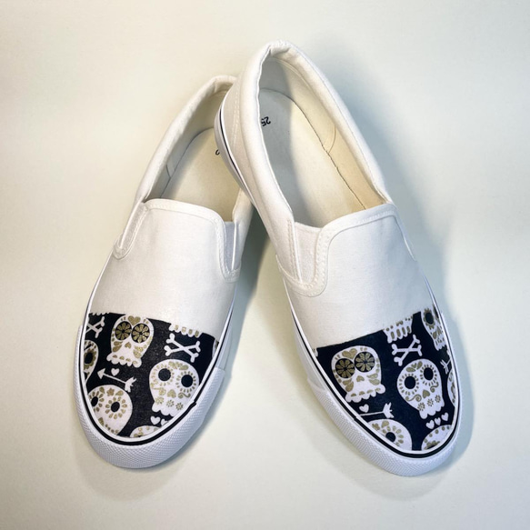 雙色燙金 Sharekobe Slip-on (White) 22.5cm ~ 29.0cm 第2張的照片