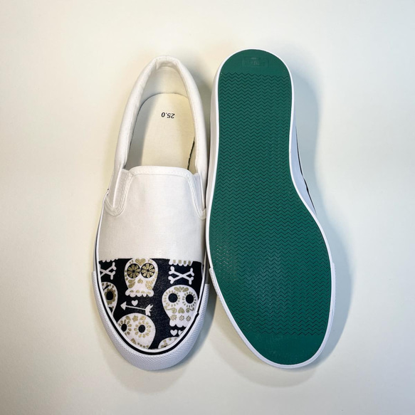 雙色燙金 Sharekobe Slip-on (White) 22.5cm ~ 29.0cm 第6張的照片