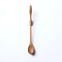 大號木杯攪拌棒（柚木）A032-0 第3張的照片