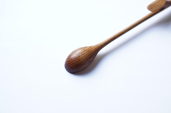 大號木杯攪拌棒（柚木）A032-0 第8張的照片