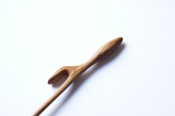 大號木杯攪拌棒（柚木）A032-0 第10張的照片