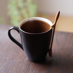 大號木杯攪拌棒（柚木）A032-0 第4張的照片