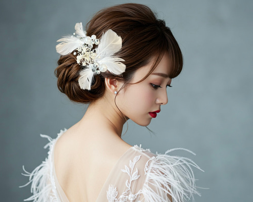 かすみ草髪飾り♡オーダーページ♡ウェディング♡結婚式♡再販 2e599606a84de12096be4c64e7577c