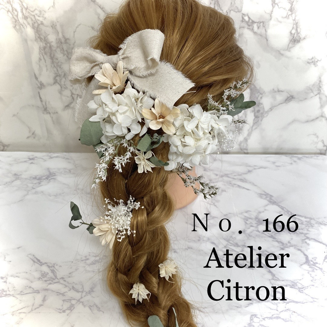 ヘッドドレス 髪飾り ウェディング 成人式 卒業式 リボン ヘアアクセサリー