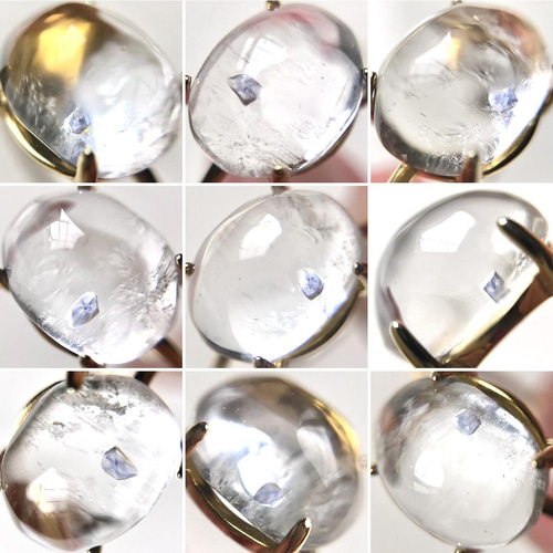 Silver925☆希少☆フローライトインクォーツ☆9号・11号・13号