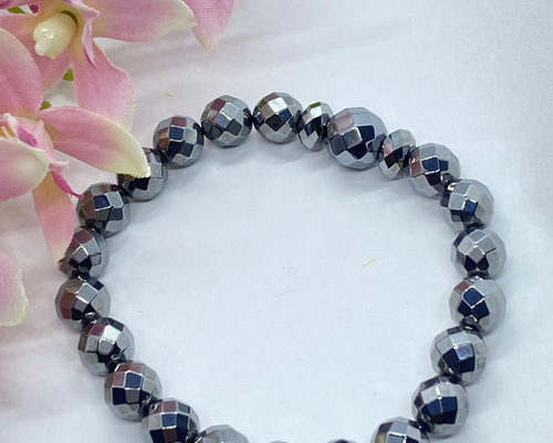 めるさん様テラヘルツ回文珠 ブレスレット 9-65 めるさん様テラヘルツ回