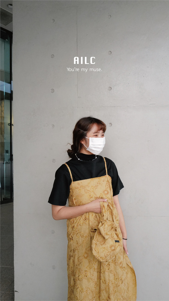 01花刺繡ノットバッグ・オフホワイト|日本の刺繡ノットバッグ（ピュアホワイト/ 4色） 8枚目の画像