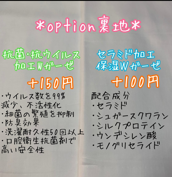 マスク＊子供用＊大人用＊春夏マスク＊昆虫＊むし＊抗菌＊冷感＊不織布フィルター 7枚目の画像