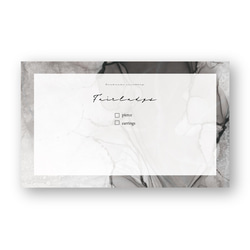 アクセサリー台紙 ショップカード【 名入れ 両面印刷100枚 】ネイル