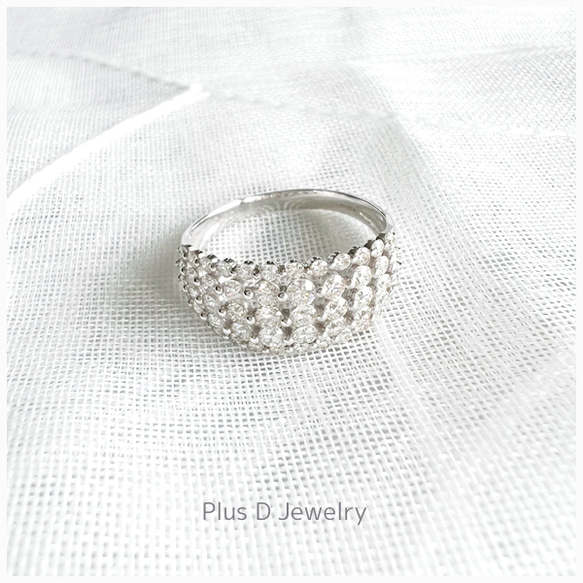 K18 (WG) diamond 1.00ct