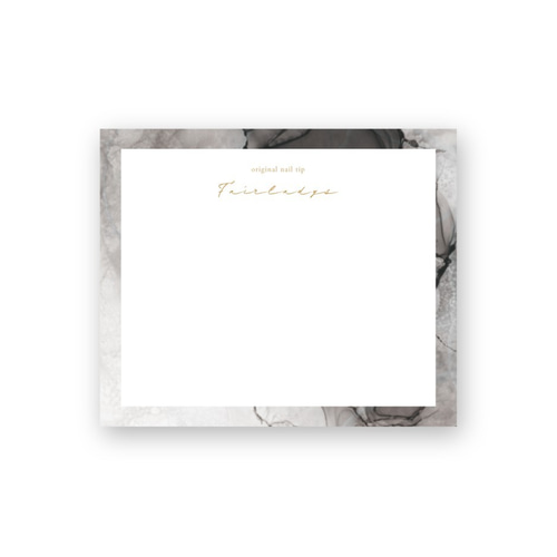 ネイルチップ台紙 セミオーダー ♥︎100枚♥︎印刷会社仕上げで上質