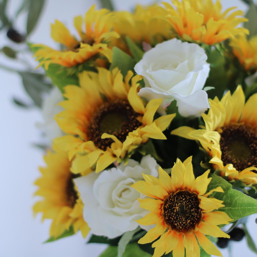 【値下げしました】向日葵 ブーケ 14個セット 向日葵 ブーケ 14個セット