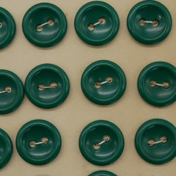 フランスヴィンテージプティプラスチックボタン（グリーン）10個セット 7枚目の画像