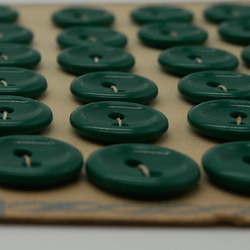 フランスヴィンテージプティプラスチックボタン（グリーン）10個セット 9枚目の画像