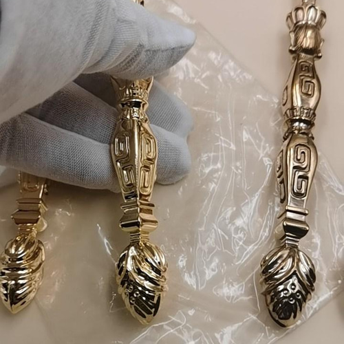 チベット密教法器 セット 独鈷杵 日月杵 金剛杵 真鍮製 vajra